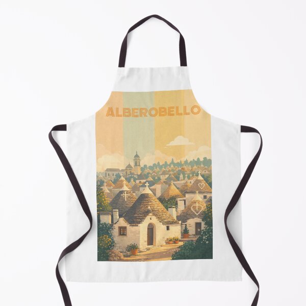 Aperçu de l'œuvre Alberobello, Italie – Maisons trulli et églises baroques au cœur des Pouilles, près de Martina Franca créée et vendue par Aryabek.