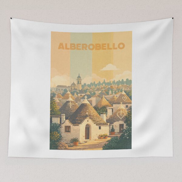 Item preview, Alberobello Italy – Trulli Houses and Baroque Churches in the Heart of Apulia near Martina Franca designed and sold by Aryabek.