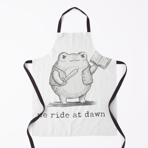Item preview, We Ride At Dawn Frog With Sword And Book designed and sold by AdyKurniawan.