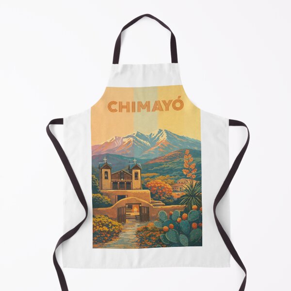 Item preview, Chimayó New Mexico – Sacred Pilgrimage Site with El Santuario and Sangre de Cristo Mountains designed and sold by Aryabek.
