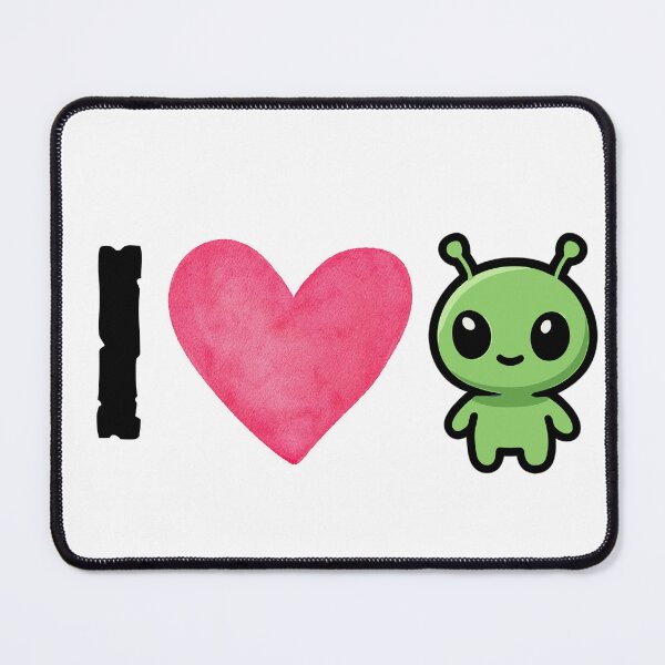 Item preview, I love aliens designed and sold by ErbilK.