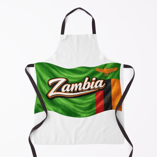 Item preview, Zambia Waving Flag Typography – Zambian National Pride Patriotic Country Design designed and sold by GarnerSupplyCo.