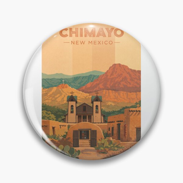 Item preview, Chimayó New Mexico – Historic Adobe Village and Healing Sanctuary in Santa Fe County near Truchas Peaks designed and sold by Aryabek.