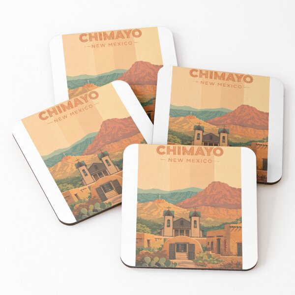 Item preview, Chimayó New Mexico – Historic Adobe Village and Healing Sanctuary in Santa Fe County near Truchas Peaks designed and sold by Aryabek.