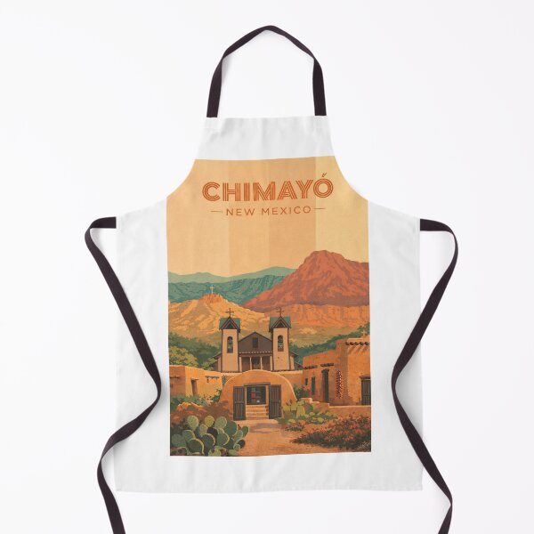 Item preview, Chimayó New Mexico – Historic Adobe Village and Healing Sanctuary in Santa Fe County near Truchas Peaks designed and sold by Aryabek.