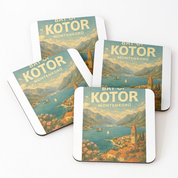 Item preview, Bay of Kotor Montenegro – Adriatic Fjord with Perast and Our Lady of the Rocks near Lovćen National Park designed and sold by Aryabek.