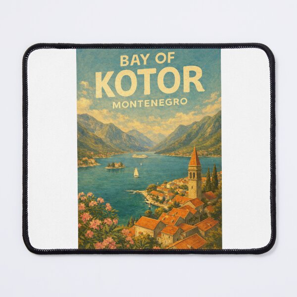 Item preview, Bay of Kotor Montenegro – Adriatic Fjord with Perast and Our Lady of the Rocks near Lovćen National Park designed and sold by Aryabek.