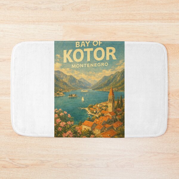 Item preview, Bay of Kotor Montenegro – Adriatic Fjord with Perast and Our Lady of the Rocks near Lovćen National Park designed and sold by Aryabek.