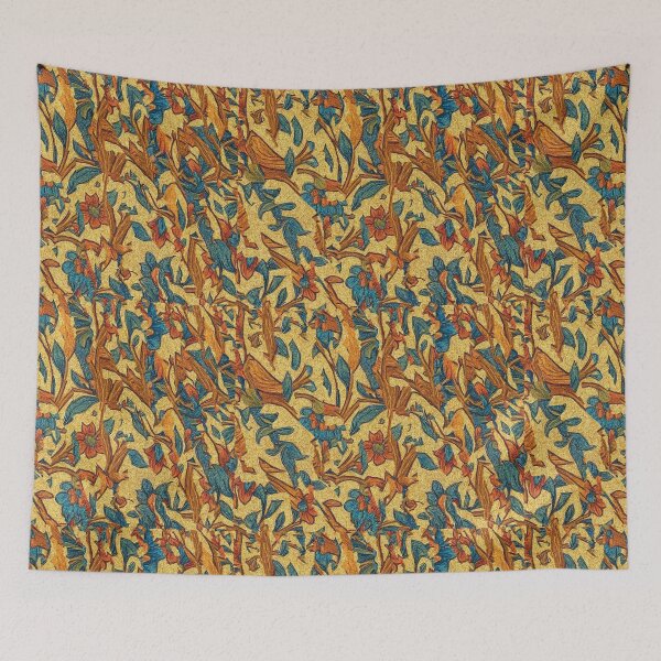 Item preview, Floral ornaments in orange designed and sold by Sigtrix.