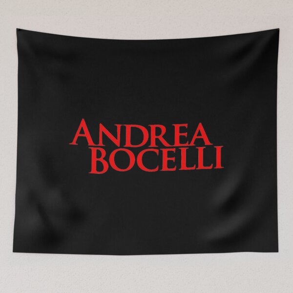 Item preview, Andrea Bocelli Logo  Red designed and sold by MariaFeldmann.