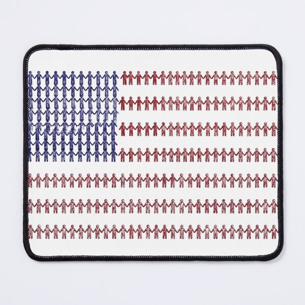 Item preview, United People American Flag designed and sold by AdyKurniawan.