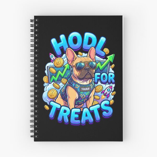 Item preview, French Bulldog Crypto Trader Funny Bitcoin Moon Design designed and sold by Tong4130.