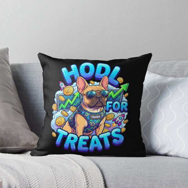 Item preview, French Bulldog Crypto Trader Funny Bitcoin Moon Design designed and sold by Tong4130.