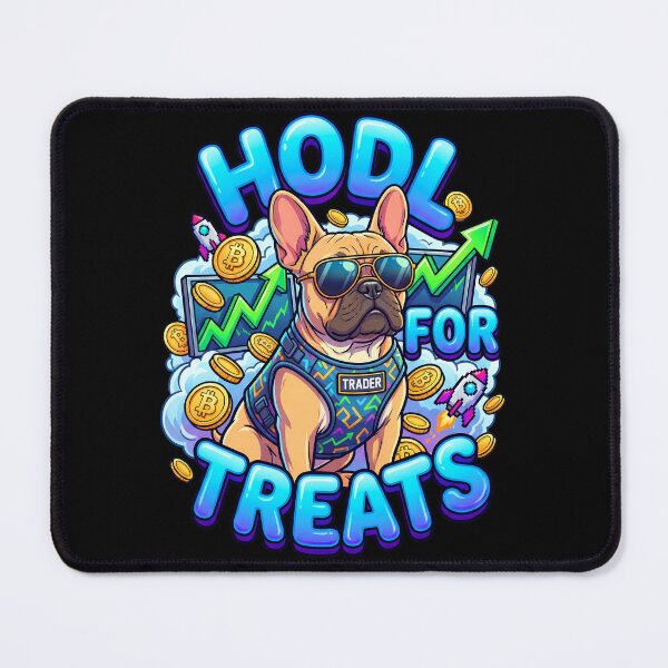 Item preview, French Bulldog Crypto Trader Funny Bitcoin Moon Design designed and sold by Tong4130.