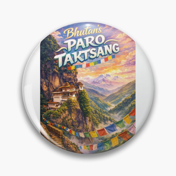Item preview, Paro Taktsang Bhutan – Sacred Mountain Monastery in the Eastern Himalayas near Jomolhari and Paro Valley designed and sold by Aryabek.