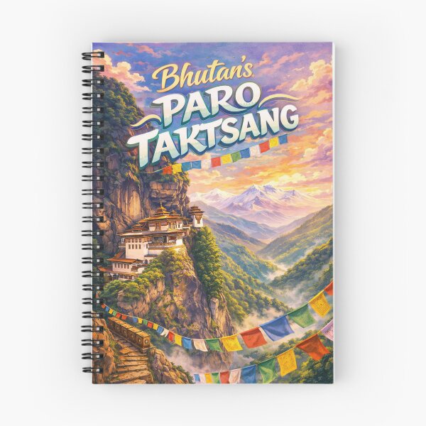 Item preview, Paro Taktsang Bhutan – Sacred Mountain Monastery in the Eastern Himalayas near Jomolhari and Paro Valley designed and sold by Aryabek.
