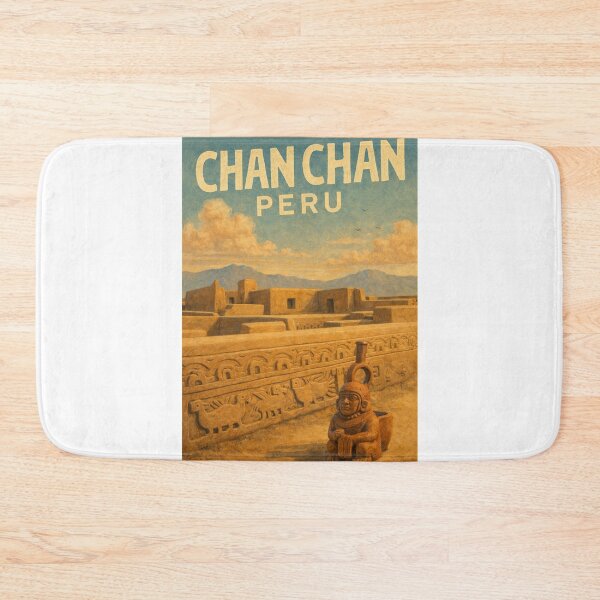 Item preview, Chan Chan Peru – Chimú Empire Capital with Ancient Walls and Sacred Ruins near Moche Valley and Huanchaco designed and sold by Aryabek.