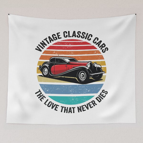 Item preview, Classic Vintage Car T-Shirt – Retro Auto Enthusiast Design designed and sold by Wonderdisi.