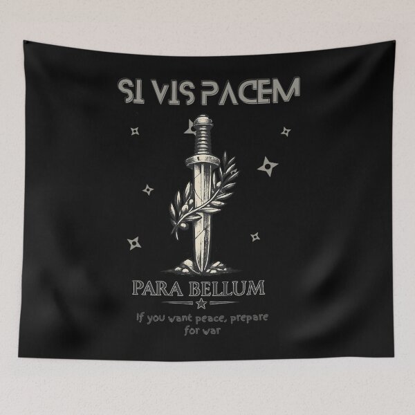 Item preview, Si Vis Pacem Para Bellum Sword designed and sold by bunomihpgr99.
