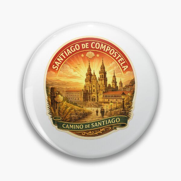 Item preview, Santiago de Compostela Spain – Camino de Santiago Route Ending at the Cathedral in Historic Galicia designed and sold by Aryabek.