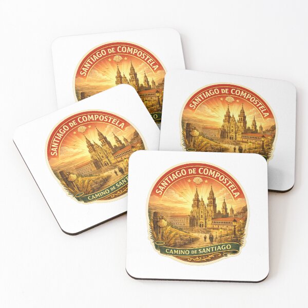 Item preview, Santiago de Compostela Spain – Camino de Santiago Route Ending at the Cathedral in Historic Galicia designed and sold by Aryabek.