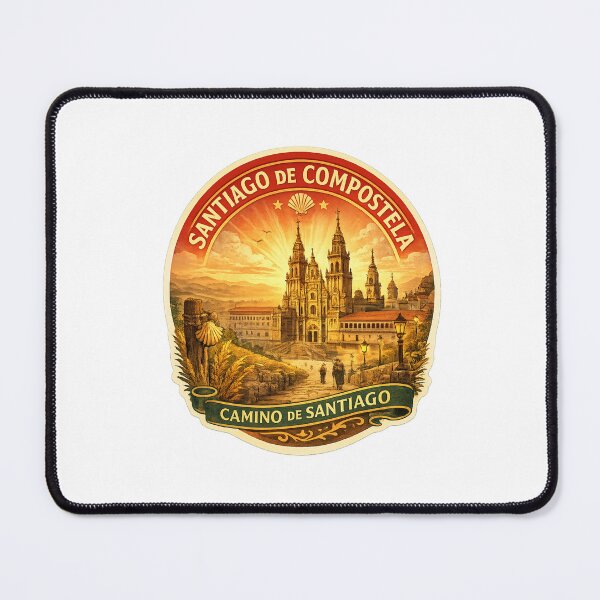 Item preview, Santiago de Compostela Spain – Camino de Santiago Route Ending at the Cathedral in Historic Galicia designed and sold by Aryabek.
