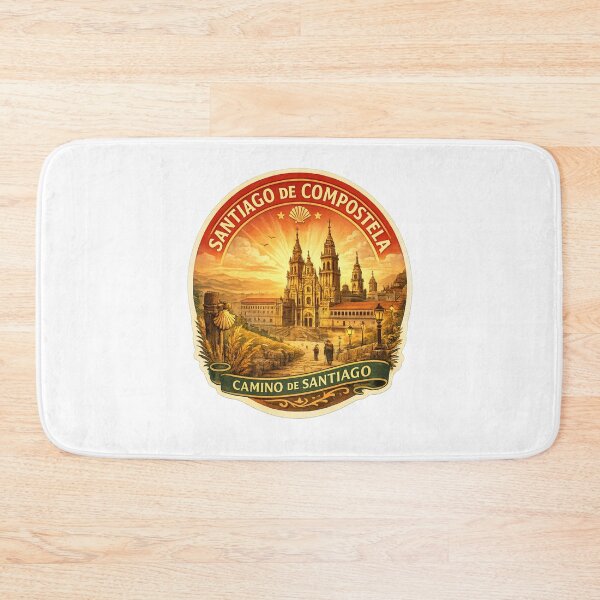 Item preview, Santiago de Compostela Spain – Camino de Santiago Route Ending at the Cathedral in Historic Galicia designed and sold by Aryabek.