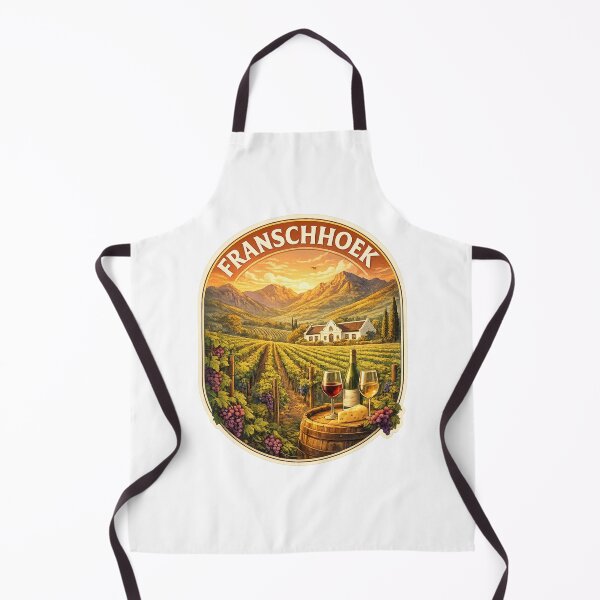 Item preview, Franschhoek South Africa – Vineyard Valley in Western Cape with Cape Dutch Architecture and Mountain Views designed and sold by Aryabek.