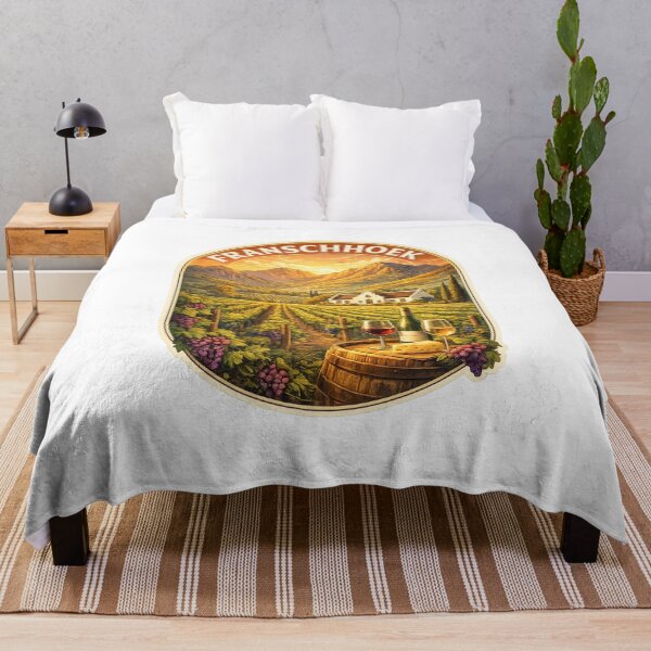 Item preview, Franschhoek South Africa – Vineyard Valley in Western Cape with Cape Dutch Architecture and Mountain Views designed and sold by Aryabek.