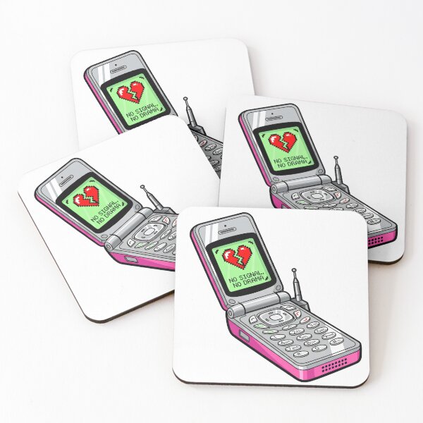 Item preview, No Signal, No Drama - Retro Flip Phone designed and sold by ziizart.