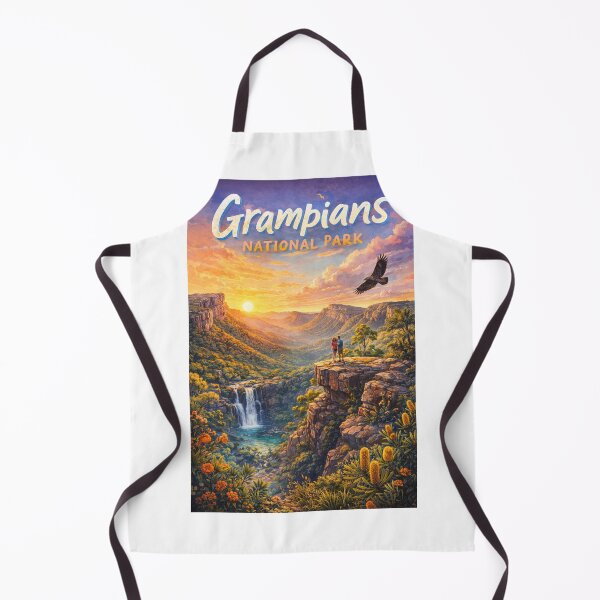 Item preview, Grampians National Park Australia – Rocky Cliffs, Waterfalls, and Sunset Views in Victoria’s Great Dividing Range designed and sold by Aryabek.