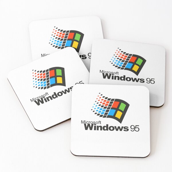 Item preview, Nostalgic 90S 80S Windows 95 Logo designed and sold by MCZTorres.