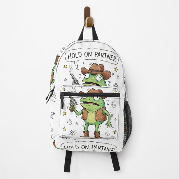 Item preview, Overstimulated Cowboy Frog designed and sold by AdyKurniawan.