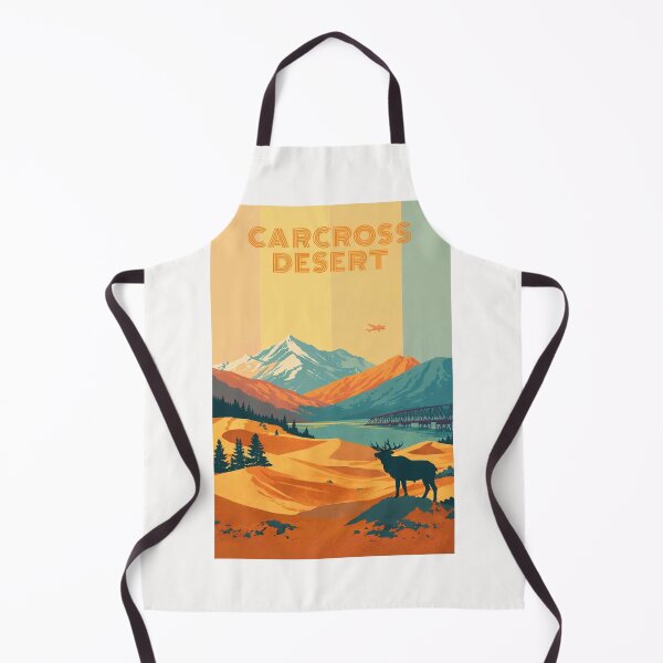 Item preview, Carcross Desert Yukon Canada – Dunes, Mountains and Elk Silhouette in Southern Lakes Region designed and sold by Places On Earth.