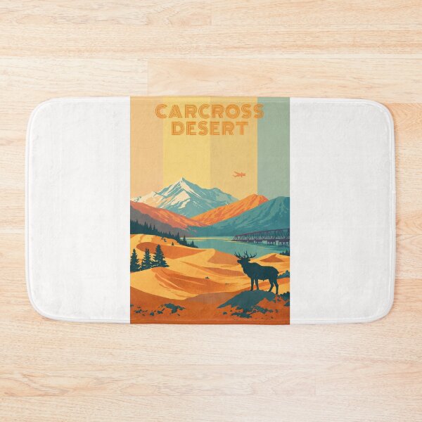 Item preview, Carcross Desert Yukon Canada – Dunes, Mountains and Elk Silhouette in Southern Lakes Region designed and sold by Places On Earth.
