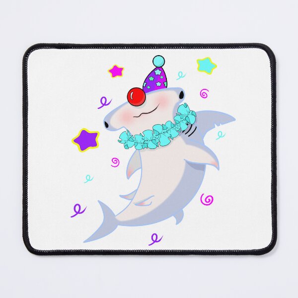 Item preview, Party clown hammerhead shark designed and sold by Kawaiifox2001.