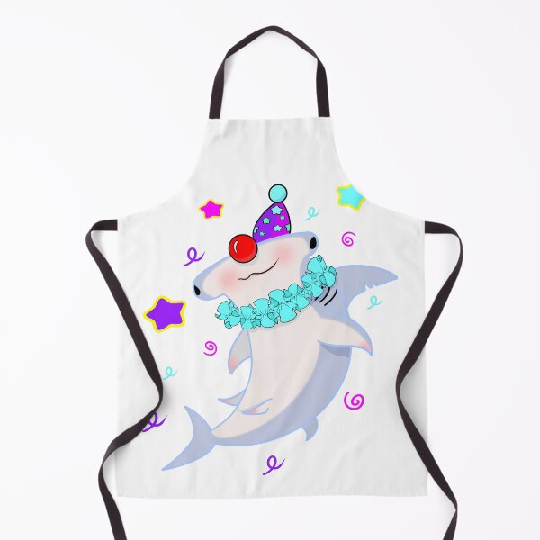 Item preview, Party clown hammerhead shark designed and sold by Kawaiifox2001.