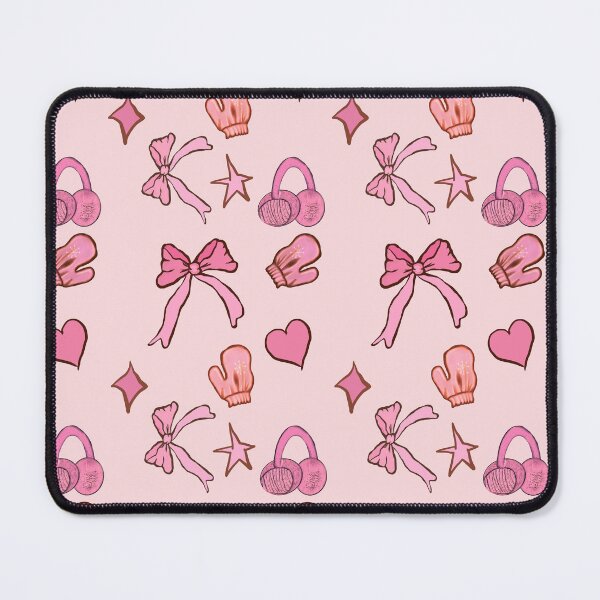 Item preview, coquette pink Girly girl bows ribbons hearts stars and retro vintage stuff for girls designed and sold by Artonmytee.