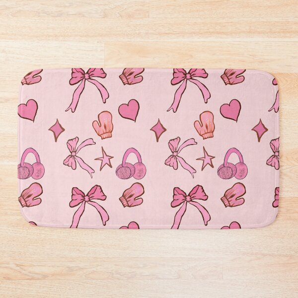 Item preview, coquette pink Girly girl bows ribbons hearts stars and retro vintage stuff for girls  designed and sold by Artonmytee.
