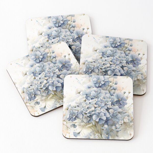 Item preview, Delicate Gypsophila Botanical Repeat Pattern designed and sold by sana designer.