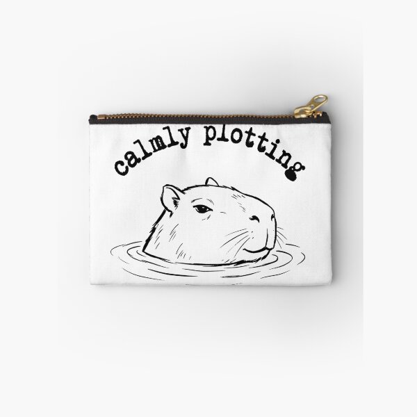Item preview, Calmly Plotting Capybara designed and sold by AdyKurniawan.