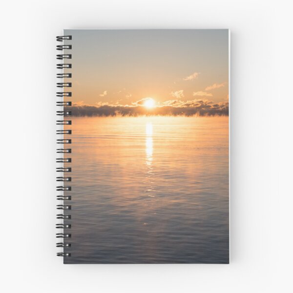 Item preview, Brilliant Golden Sunrise Over Smoky Water designed and sold by Georgia Mizuleva.