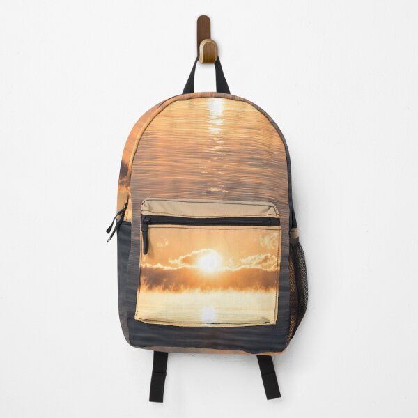 Item preview, Brilliant Golden Sunrise Over Smoky Water designed and sold by Georgia Mizuleva.