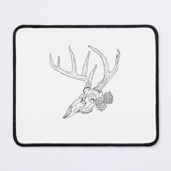 Item preview, Whitetail Buck Skull Pine Cones designed and sold by qrfwhislu5.