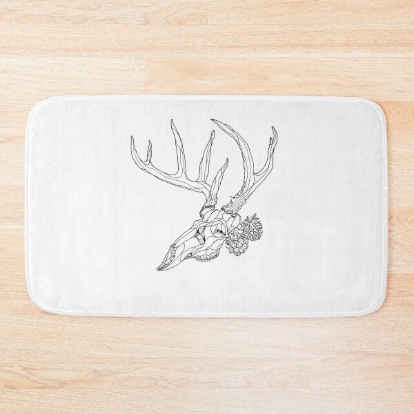 Item preview, Whitetail Buck Skull Pine Cones designed and sold by qrfwhislu5.
