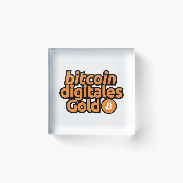 Item preview, Bitcoin Digital Gold – Crypto Statement Design designed and sold by Marc Alexander Kunze.