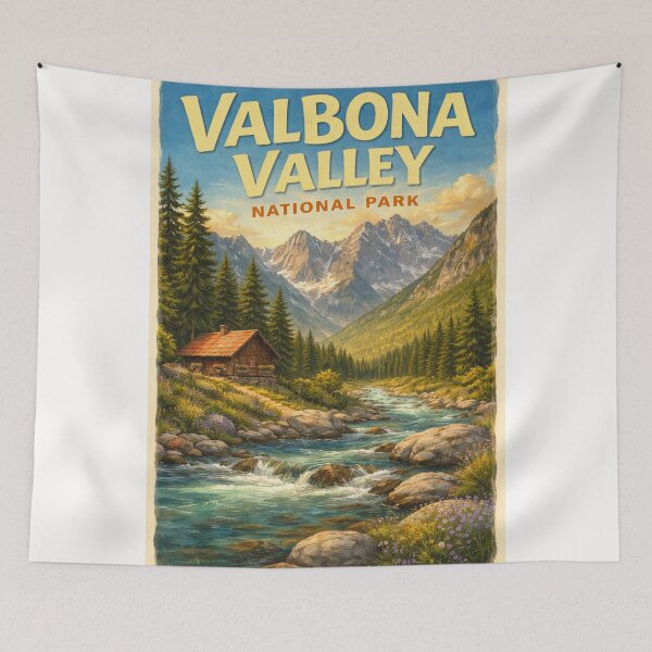 Item preview, Valbona Valley National Park Albania – Alpine River Landscape in Albanian Alps of Kukës County designed and sold by Places On Earth.
