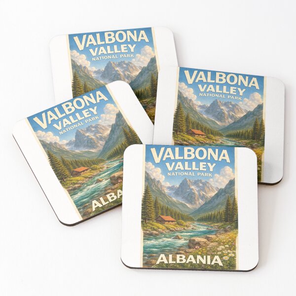 Artikelvorschau, Valbona-Tal-Nationalpark Albanien – Fluss, Gipfel und Wälder in Bjeshkët und Nemuna in der Nähe von Tropojë entworfen und verkauft von Places On Earth.