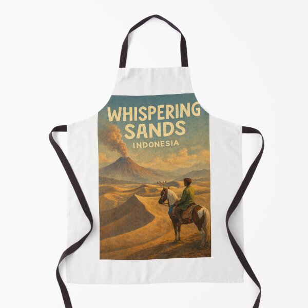 Item preview, Whispering Sands Indonesia – Horseback Riders and Volcanic Dunes near Mount Bromo in East Java designed and sold by Places On Earth.