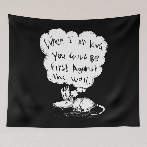 Item preview, When I Am King You Will First Against The Wall Paranoid Android Radiohead Illustrated Lyrics. designed and sold by MCZTorres.